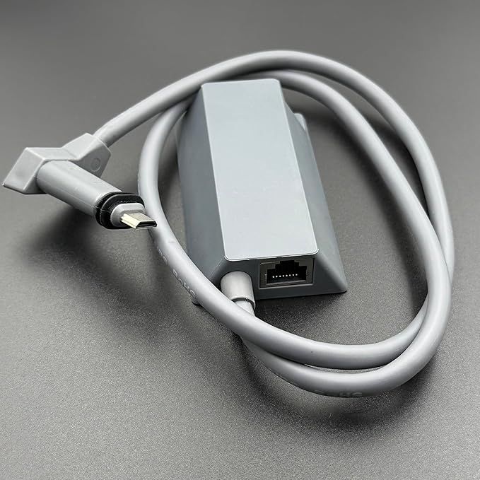 Starlink Ethernet Adapter for Gen2 with Stable Network Connection for Starlink Rectangular Antenna Satellite Internet V2 | Starlink to RJ45 Gigabit Ethernet Adapter