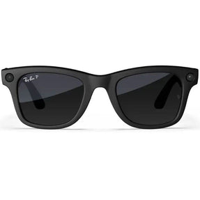 RayBan Meta Glass Wayfarer Matte Black/Polar Gradient Graphite | RW4006