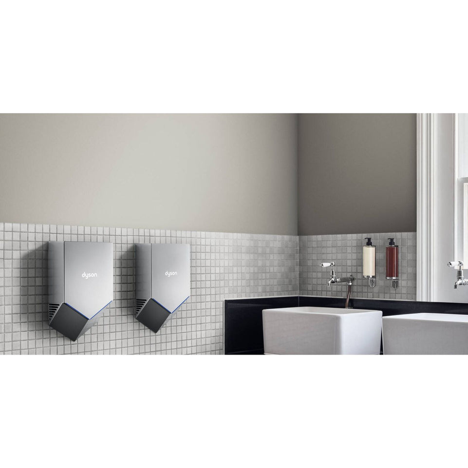 Dyson Airblade HU02 | Automatic V Hand Dryer W/HEPA Filter | ADA Compliant | White