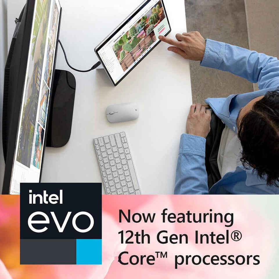 Microsoft Surface Pro 9 | 2-in-1 Tablet | 13" PixelSense Flow Touch Display | Intel Core i7-1265U Processor | 16GB RAM | 1TB SSD | Intel Iris Xe Graphics | Windows 11 Pro | Platinum