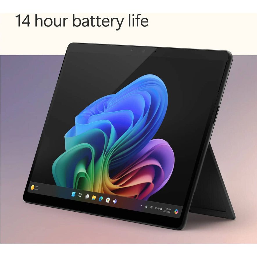 Microsoft Surface Pro Snapdragon X Plus With KB Bundle | Copilot+PC |  13inch OLED | 512GB SSD | 16GB RAM | Shared Qualcomm Adreno GPU Graphics | Windows 11 Home | Black | EP2-23860