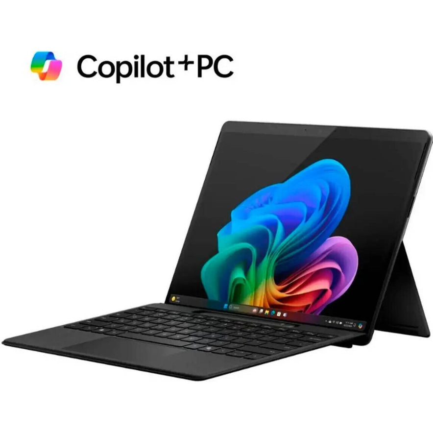 Microsoft Surface Pro Snapdragon X Plus With KB Bundle | Copilot+PC |  13inch OLED | 512GB SSD | 16GB RAM | Shared Qualcomm Adreno GPU Graphics | Windows 11 Home | Black | EP2-23860