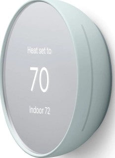 Google Nest Thermostat | 4th Gen Smart Programmable Wifi Thermostat | Snow
