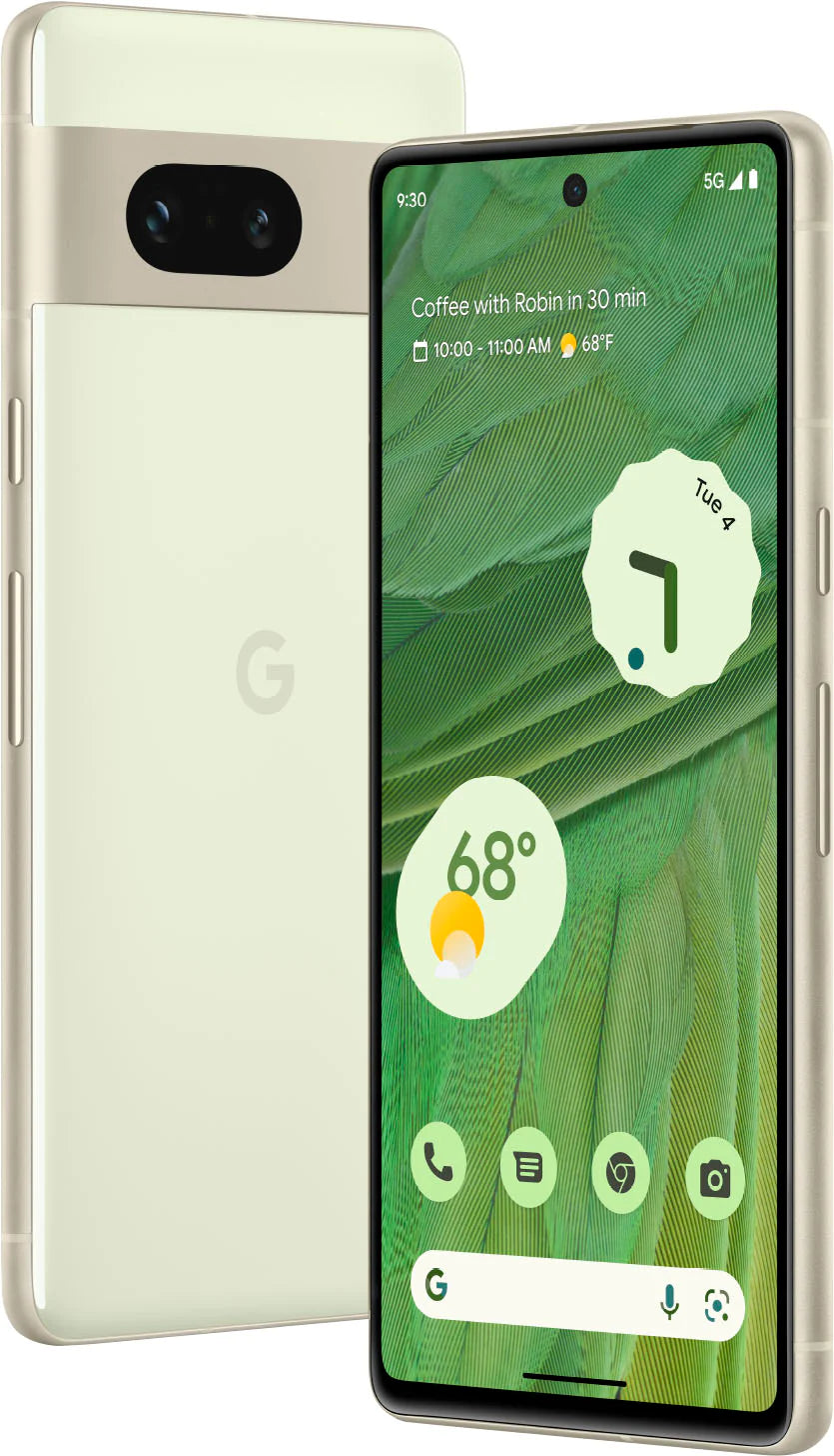 Google Pixel 7 | Dual-SIM | 8GB | 128/ 256 GB Storage | Lemongrass