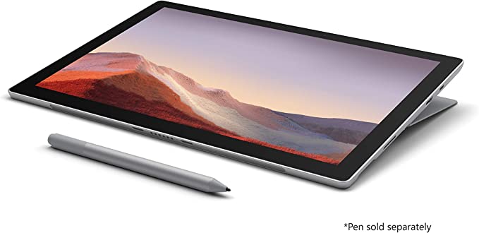 Microsoft Surface Pro 7 | Pixel Sense Display | Core i7 | 10th Gen | 16GB | 256GB SSD | Windows 10 | Platinum