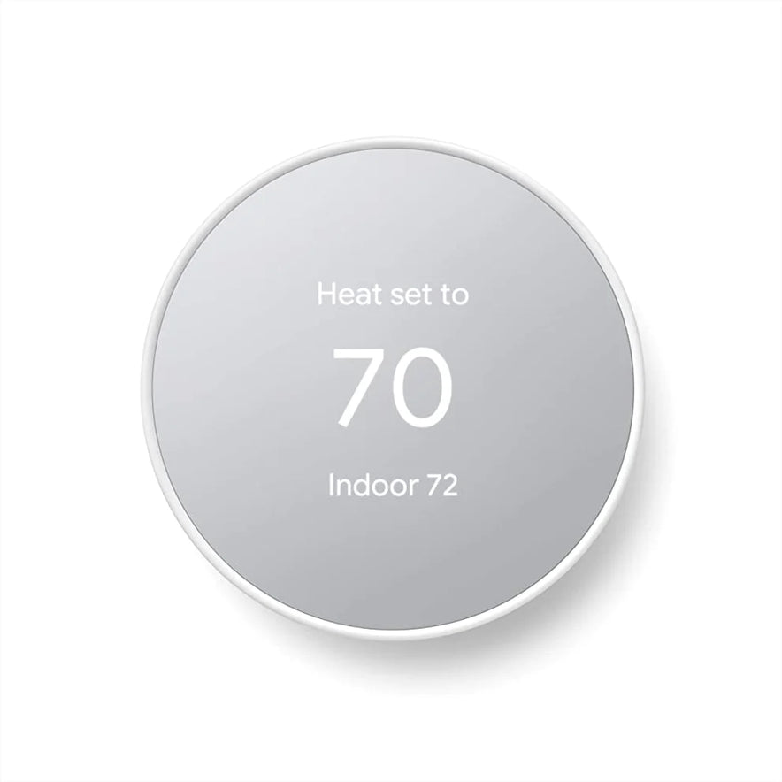 Google Nest Thermostat | 4th Gen Smart Programmable Wifi Thermostat | Snow