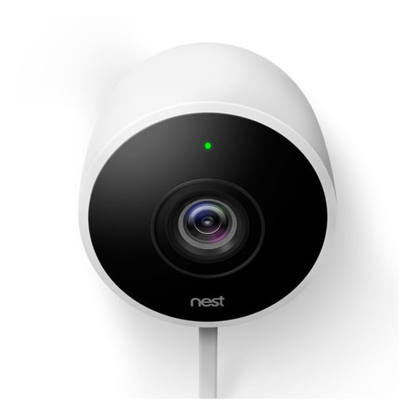 Google Nest Cam | Outdoor Security Camera | Weather resistant | White