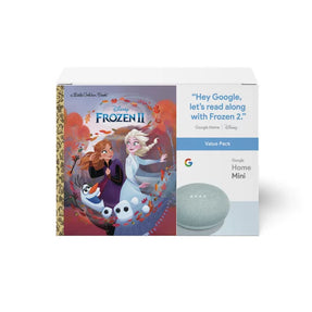 Google Home Mini (Aqua) + Frozen II Book