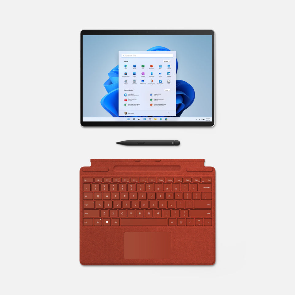 Microsoft Surface Pro Signature Keyboard | Poppy Red
