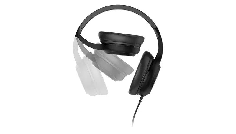 Motorola | Moto XT120 | Over-Ear Headphones with Microphone | Black