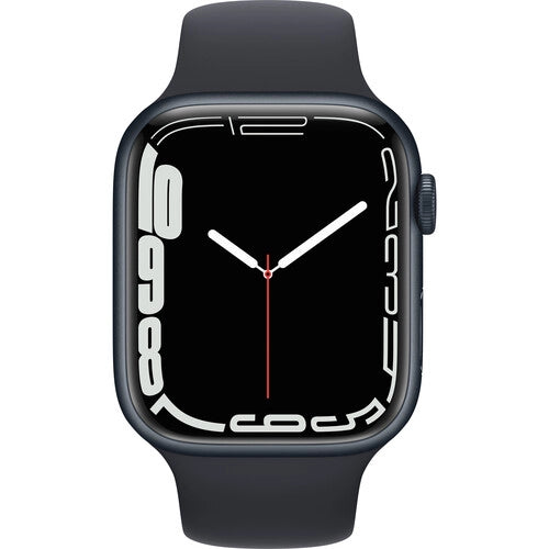 Apple Watch Series 7 GPS + Cellular | 45mm | Midnight Aluminum Case with Midnight Sport Band