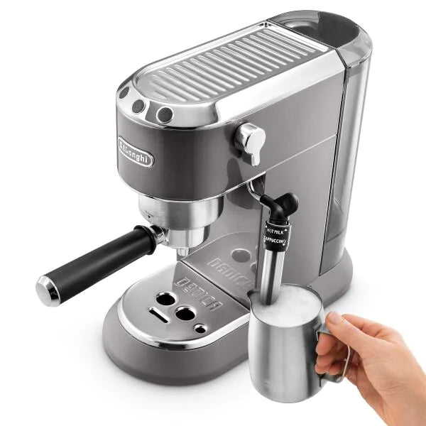 DeLonghi | Dedica Metallics Manual Espresso Maker | Grey | EC785.GY