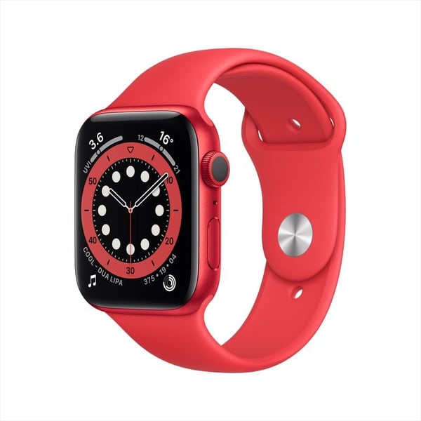 Apple Watch Series 6 GPS | 40mm | Red Aluminum Case with Red Sport Band