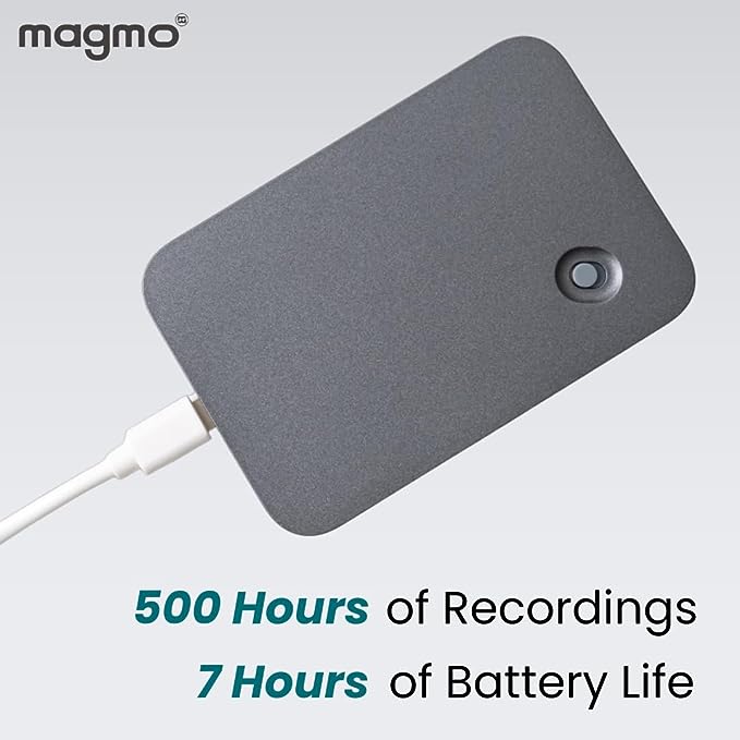Magmo Magnetic Snap-on Call Recorder for iPhone Space Gray