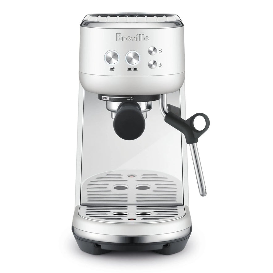 Breville Bambino Plus Espresso Machine | Brushed Stainless Steel | Silver | BES500BSS