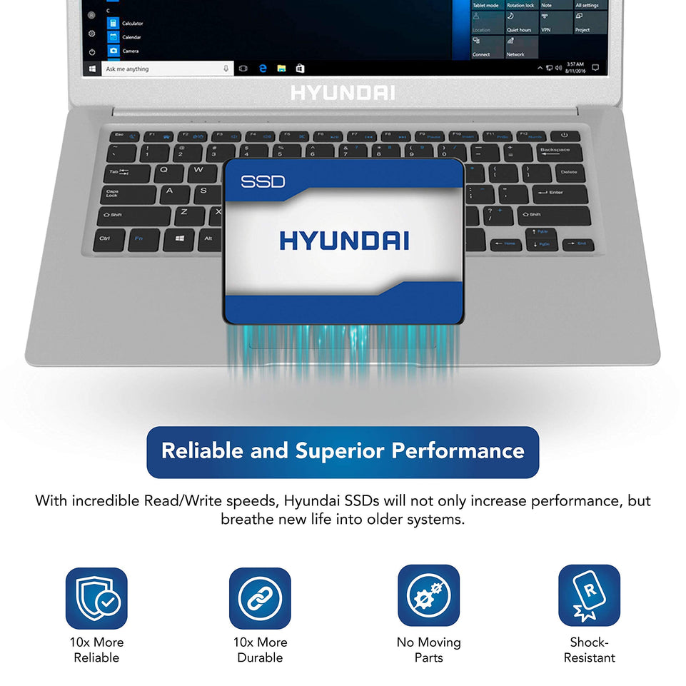 Hyundai 960GB SATA 3D TLC 2.5" | Internal Solid State Drive | C2S3T/960G