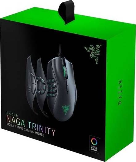 Razer Naga Trinity Chroma Gaming Mouse | Programmable | Black