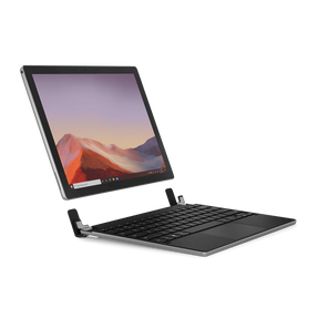 Brydge Microsoft Surface 12.3 Pro+ | Keyboard with Touchpad | English /Arabic | Silver