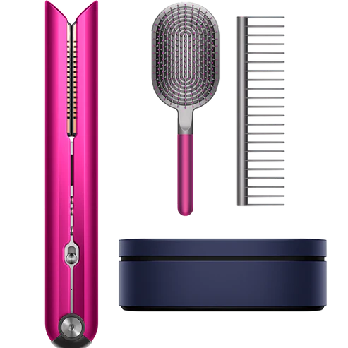 Dyson Corrale Hair Straightener | Fuchsia & Bright Nickel | Gift Edition | HS03