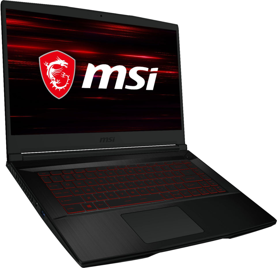 MSI GF63 Thin | 15.6" Premium Gaming Laptop | Core i5 | 10th Gen | Windows 10 Home | 256GB SSD | 10SC-035US