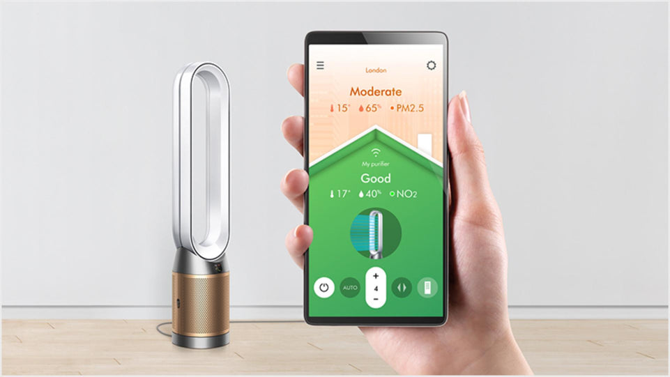 Dyson Purifier Cool Formaldehyde | Air Purifying Fan | Nickel/ Gold | TP09
