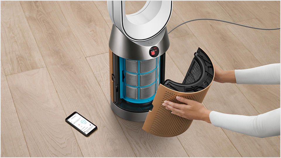 Dyson Purifier Cool Formaldehyde | Air Purifying Fan | Nickel/ Gold | TP09