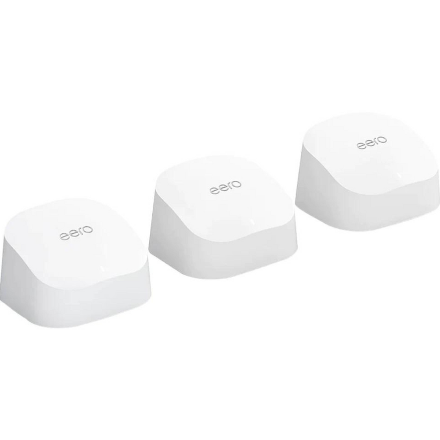 Eero Dual-Band Mesh Wi-Fi 6 Router & 2 Extenders | Pack of 3