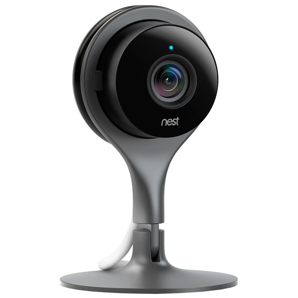 Google Nest Cam | Indoor Security Camera | 1st Generation | Wired | Black | Pack of 1