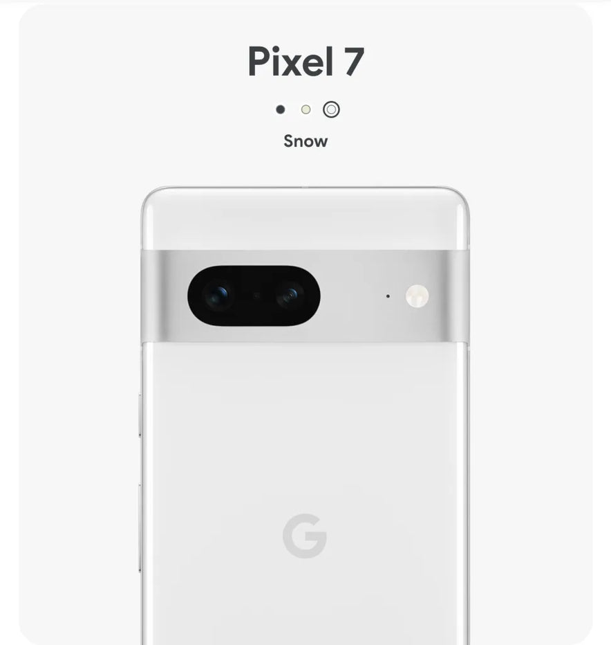 Google Pixel 7 | Dual-SIM | 8GB | 128/ 256 GB Storage | Snow