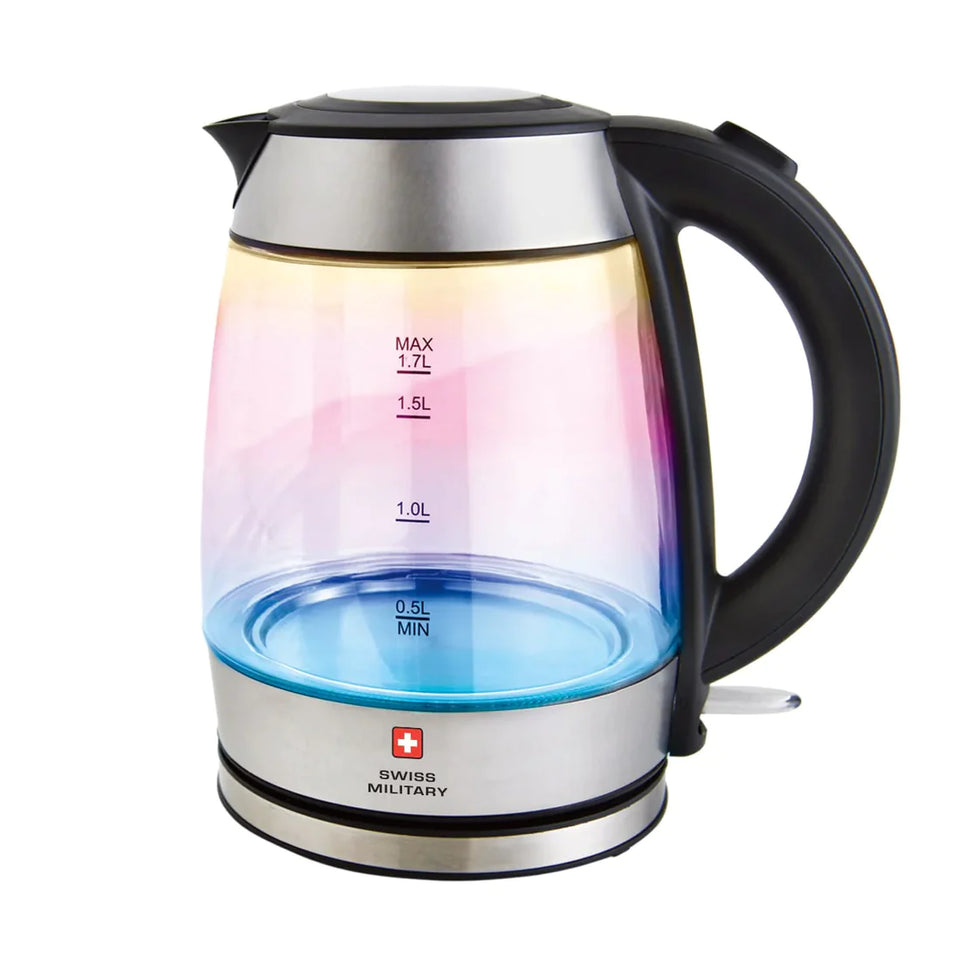 Swiss Military Prism Glass Kettle (1.7L)