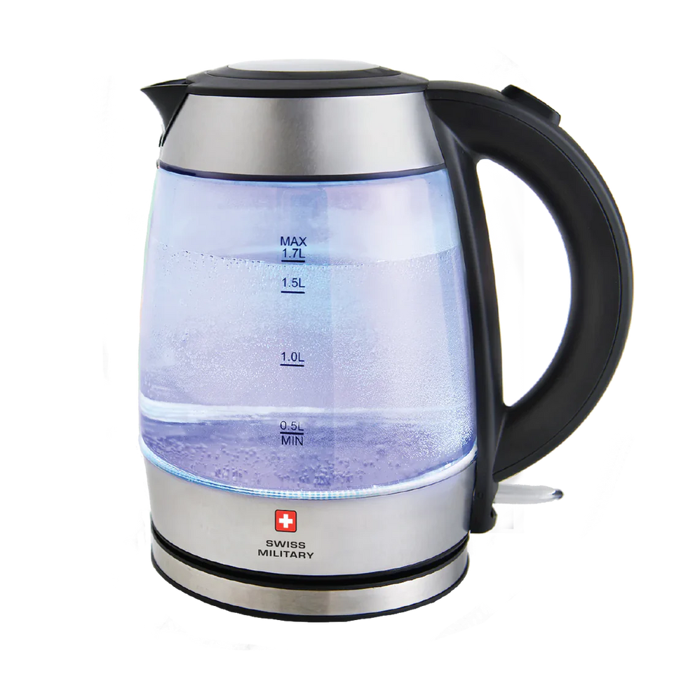 Swiss Military Prism Glass Kettle (1.7L)