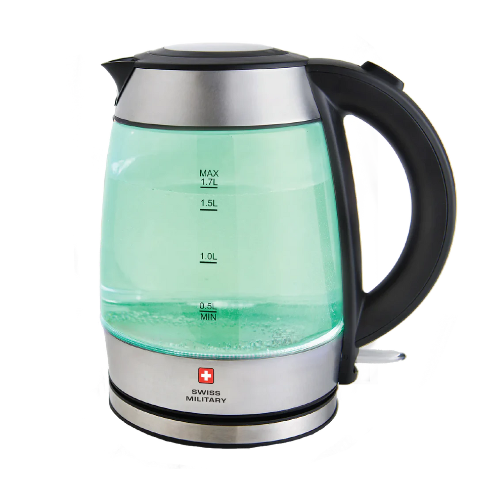 Swiss Military Prism Glass Kettle (1.7L)