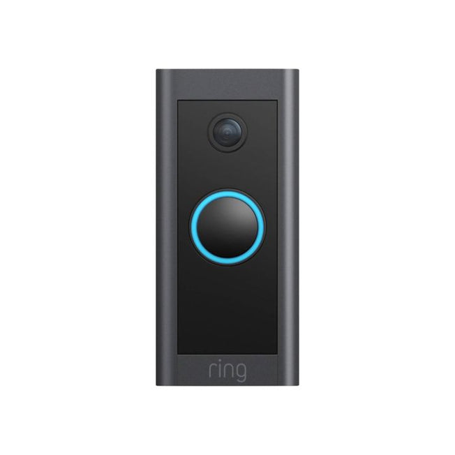 Ring HD Video Doorbell | Wired Plug-in | Black