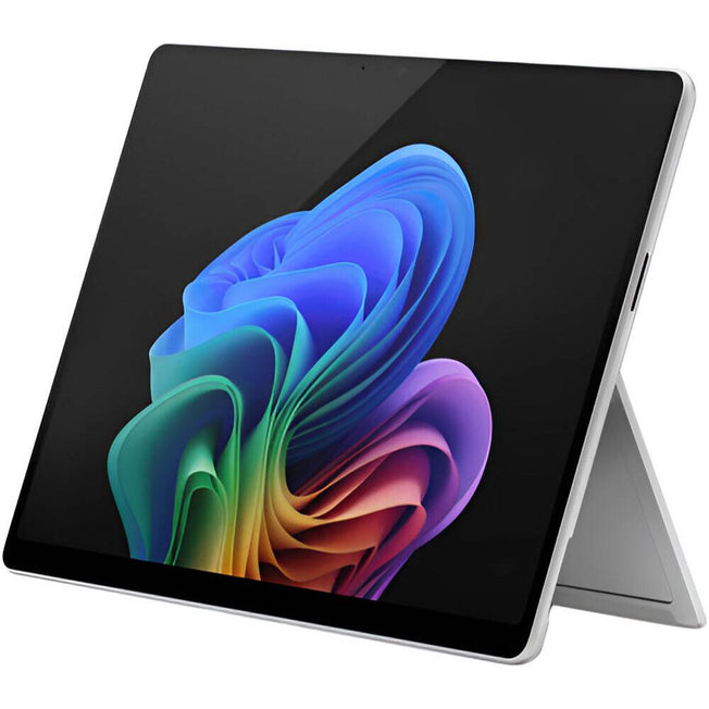 Microsoft Surface Pro Qualcomm Snapdragon X Plus Tablet | Copilot+ PC | Display 13" 2880 x 1920 PixelSense Flow Touch 120Hz | 16GB RAM | 256GB SSD | Qualcomm Adreno | Windows 11 | ZHX-00001 | Platinum