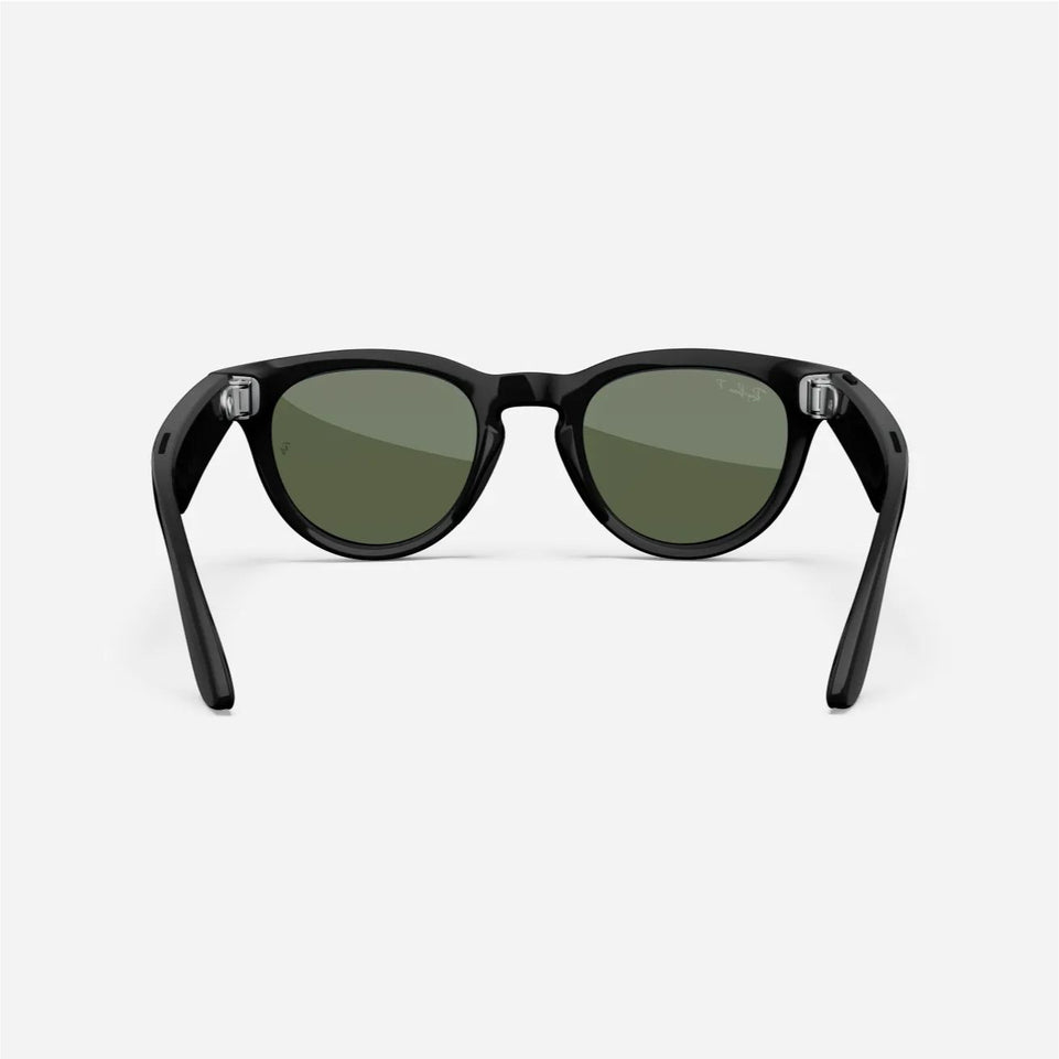 Ray-Ban | Meta Headliner Smart Sunglasses Shiny | Black/Green