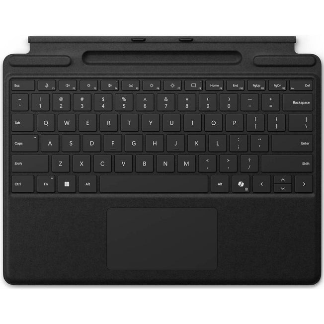 Microsoft Surface Pro Keyboard 11th Edition With Dedicated Co-Pilot Key and With Pen Storage | Compatible with 11th Edition, Surface Pro 10 for Business, Surface Pro 9, Surface Pro 8, Surface Pro X | 8XA-00182 | Black