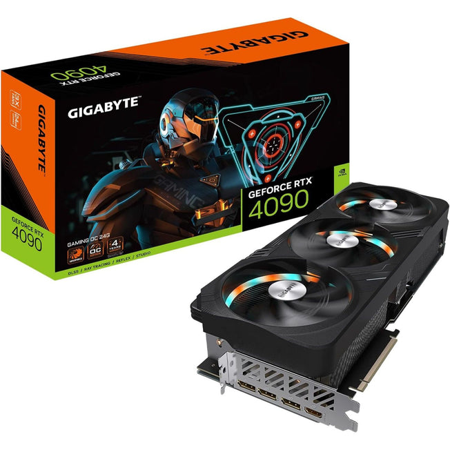 Gigabyte | GeForce RTX 4090 Gaming | OC 24G Graphics Card | 3X WINDFORCE Fans | 24GB 384-bit GDDR6X | GV-N4090GAMING