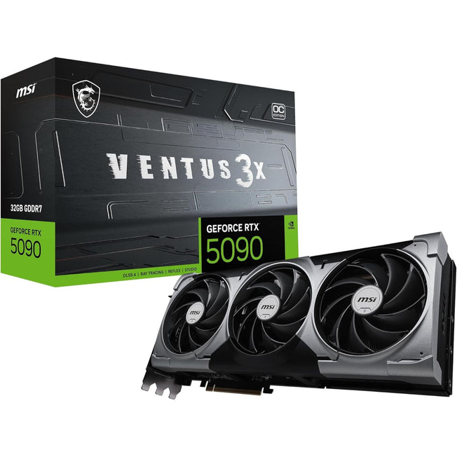 MSI | GeForce RTX 5090 | 32G VENTUS 3X OC | GDDR7 | Graphics Card