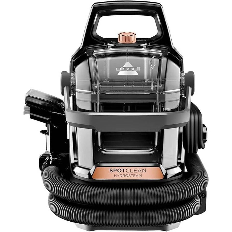 Bissell SpotClean HydroSteam | Portable Deep Cleaner | Dual-Tank System | 3 Cleaning Mode Settings | 2.8L Clean Tank & 2.2L Dirty Tank | Black | 3697Z