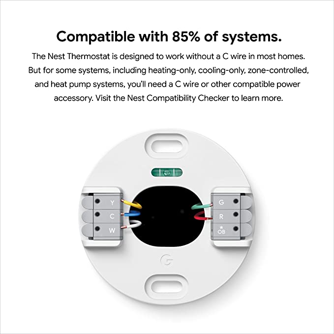 Google Nest Thermostat | 4th Gen Smart Programmable Wifi Thermostat | Sand