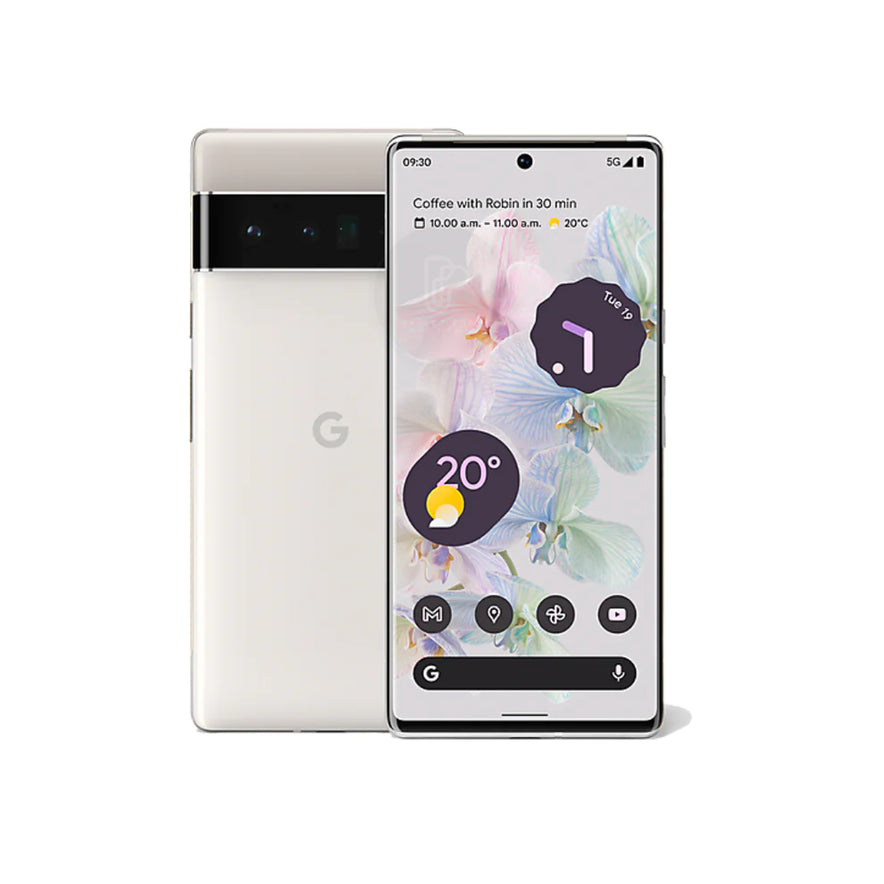 Google Pixel 6 Pro Dual-Sim | 12GB | 256GB Storage | 5G/LTE | Cloudy White