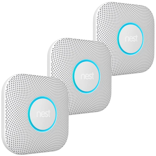 Google Nest Protect | Smoke Alarm | Smoke Detector and Carbon Monoxide Detector
